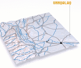 3d view of Umm Qalaq