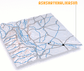 3d view of Ash Shaykh ‘Alī Kāsūn