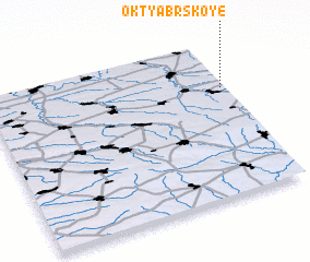 3d view of Oktyabrʼskoye