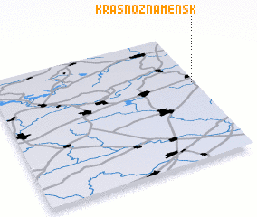 3d view of Krasnoznamensk