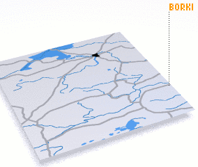 3d view of Borki