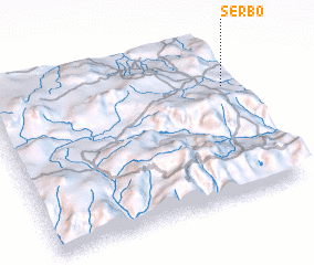 3d view of Serbo