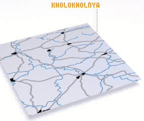 3d view of Kholokhol\