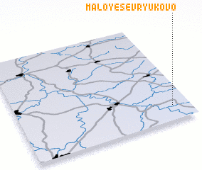 3d view of Maloye Sevryukovo