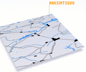 3d view of Maksimtsevo