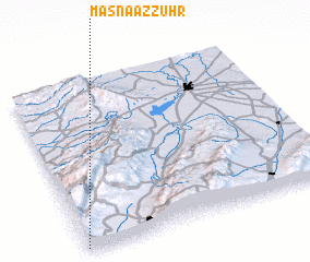 3d view of Maşna‘ az Zuhr