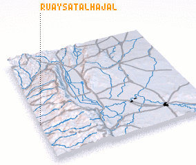 3d view of Ruʼaysat al Ḩajal