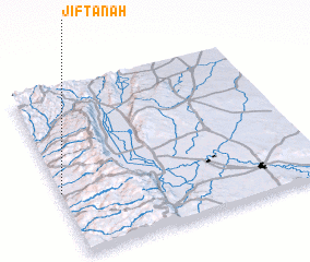 3d view of Jiftānah