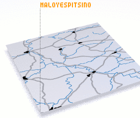 3d view of Maloye Spitsino