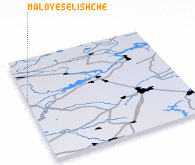 3d view of Maloye Selishche