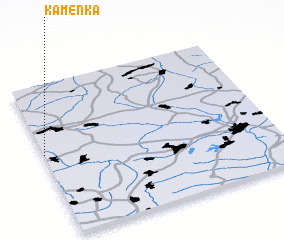 3d view of Kamenka