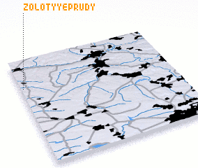 3d view of Zolotyye Prudy