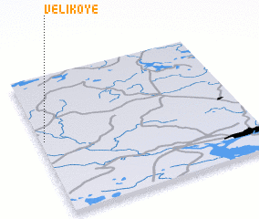 3d view of Velikoye