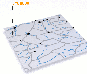 3d view of Sychëvo