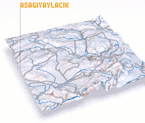 3d view of Aşağıyaylacık