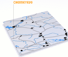 3d view of Cherneyevo