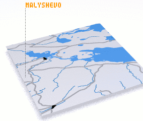 3d view of Malyshevo