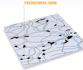 3d view of Yasnaya Polyana