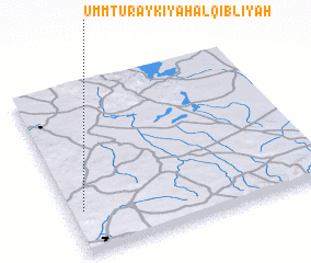 3d view of Umm Turaykīyah al Qiblīyah