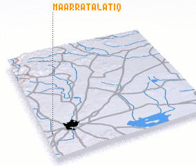 3d view of Ma‘arrat al ‘Atīq