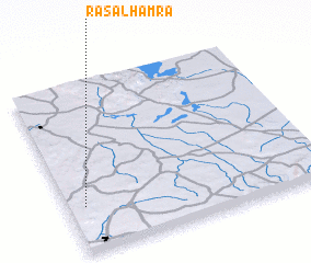 3d view of Raʼs al Ḩamrāʼ