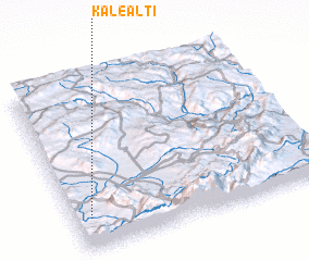 3d view of Kalealtı