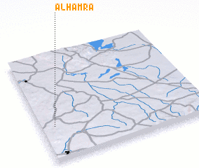 3d view of Al Ḩamrāʼ