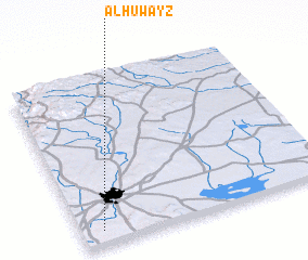 3d view of Al Ḩuwayz