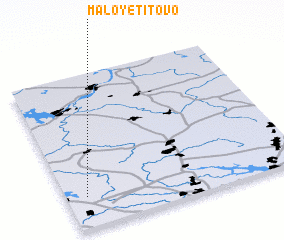 3d view of Maloye Titovo