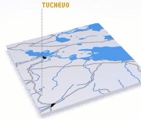 3d view of Tuchëvo