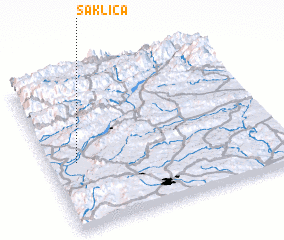 3d view of Saklıca