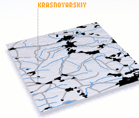 3d view of Krasnoyarskiy