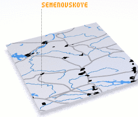 3d view of Semënovskoye