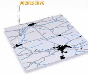 3d view of Voznesen\