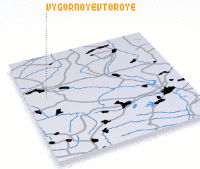 3d view of Vygornoye Vtoroye