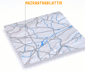 3d view of Mazra‘at Ḩabl at Tīn