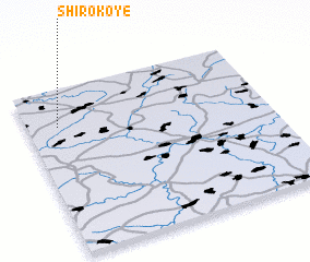 3d view of (( Shirokoye ))