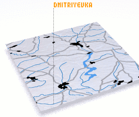 3d view of Dmitriyevka