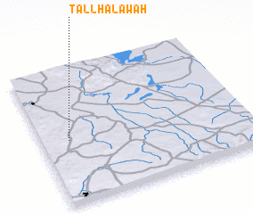 3d view of Tall Ḩalāwah