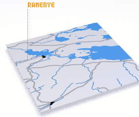 3d view of Ramen\