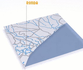 3d view of Ronda