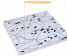 3d view of Vtoroye Uderëvo