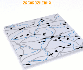 3d view of Zagorozhenka