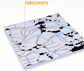 3d view of Rubezhnoye