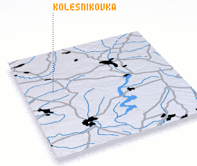 3d view of Kolesnikovka