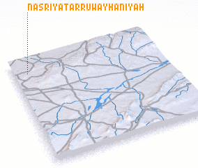 3d view of Naşrīyat ar Ruwayḩānīyah