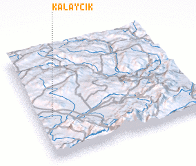 3d view of Kalaycık