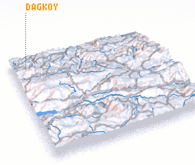 3d view of Dağköy