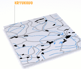 3d view of Kryukovo