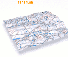 3d view of Tepealan